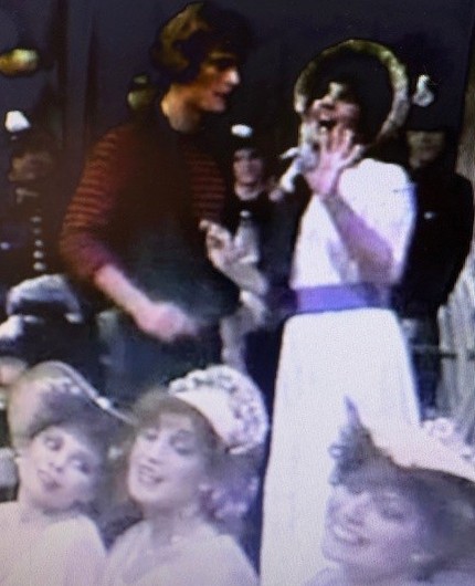 with Linda Ronstadt, Laurie Beechman, & Marcie Shaw in THE PIRATES OF PENZANCE