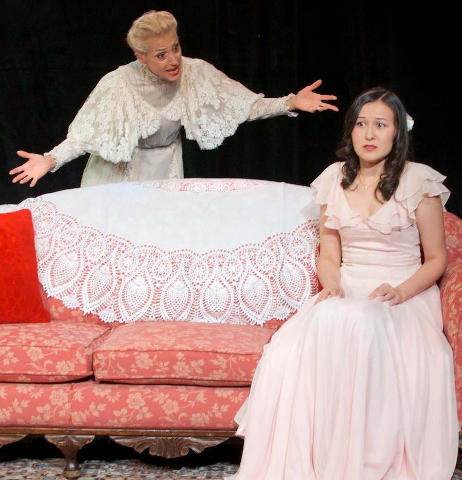 with Emily Gardner Hall in THE GLASS MENAGERIE